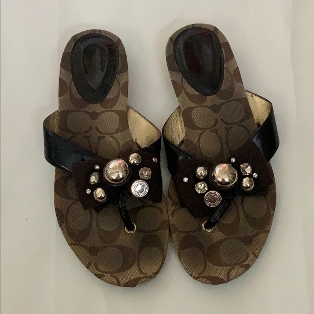 Coach sandals
